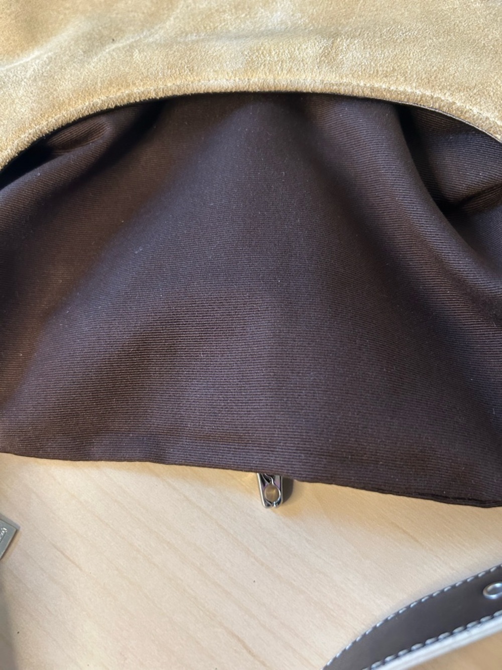 Coach Hamptons Vintage Suede Hobo Bag - Picture 12 of 14